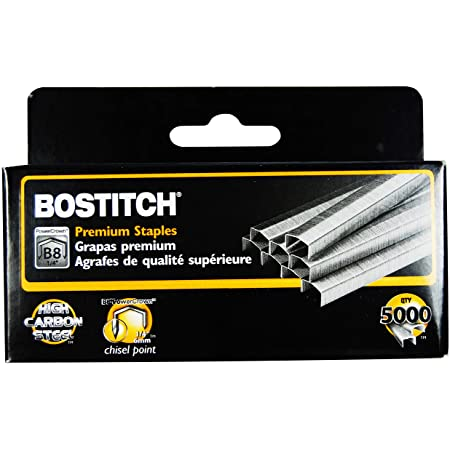 BOSTITCH STAPLES, 0.25 INCH LEG, FULL-ST