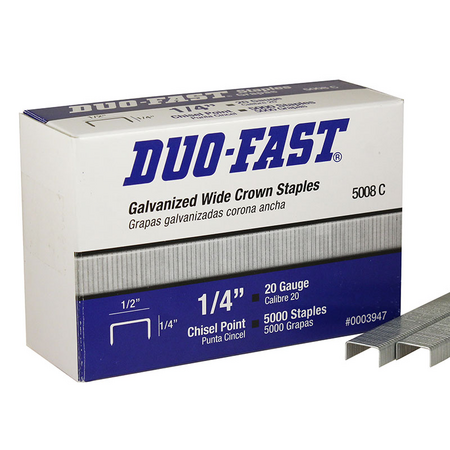 DUO FAST STAPLES 5/16"