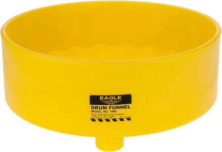 Eagle 1660 Drum Funnel, 18" Diameter x 7" Height